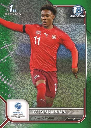 2022 Topps Bowman Chrome: Road to UEFA Under 21 European Championship Soccer - Hobby Box