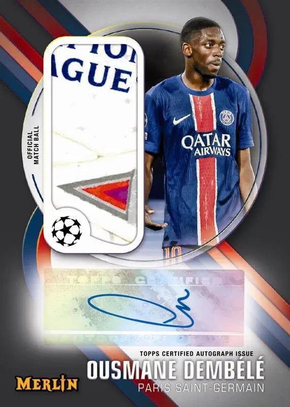 2024-25 Topps Merlin UEFA Club Competitions - Hobby Box