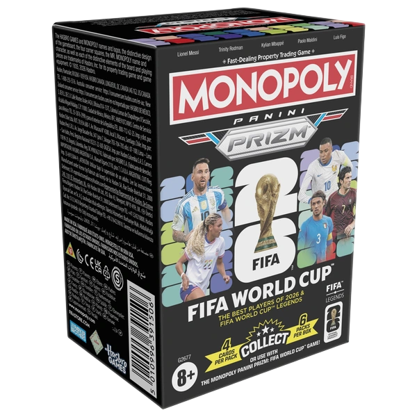 2026 Panini Prizm Monopoly FIFA Club World Cup - Booster Box