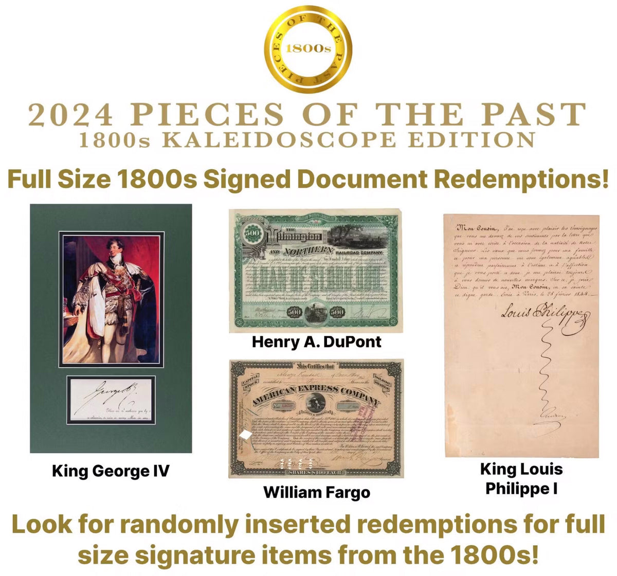 2024 Pieces of the Past 1800's Kaleidoscope Edition - Box