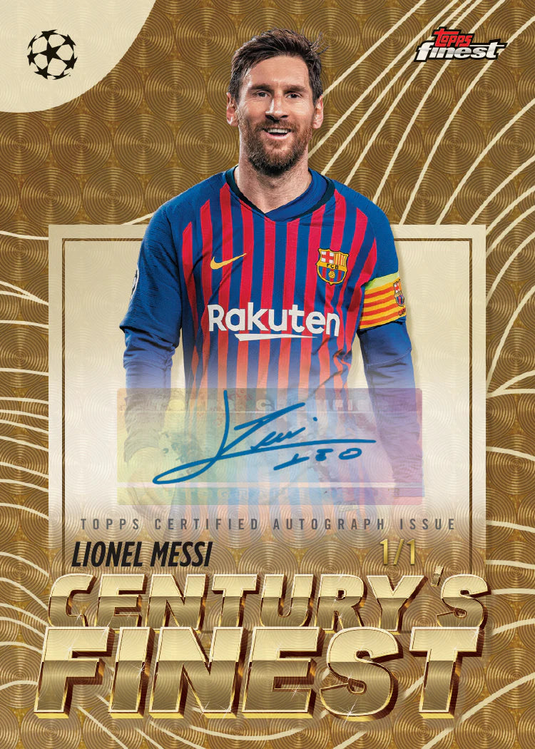 Topps Finest UEFA Club Competitions 2025/26  - 2 BOX BREAK (RTB)