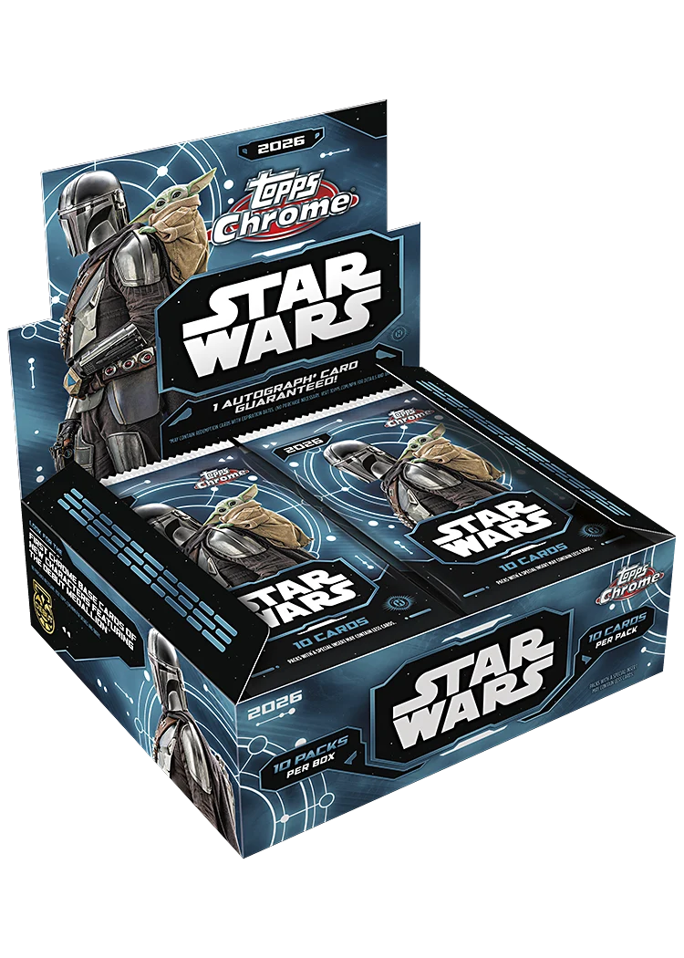 2026 Topps Chrome® Star Wars - Hobby Box