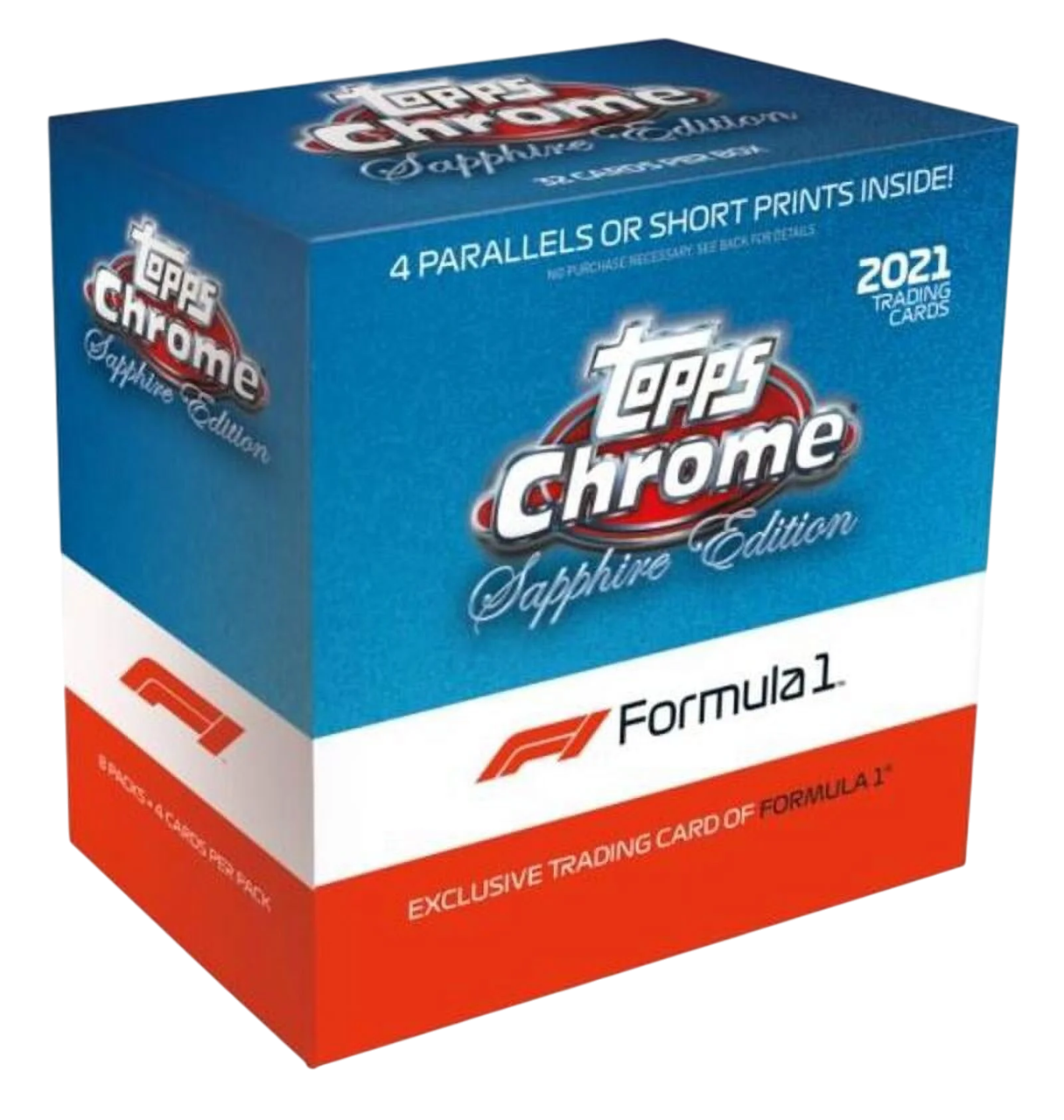 2021 Topps Chrome Formula 1 Racing Sapphire Edition - Hobby Box