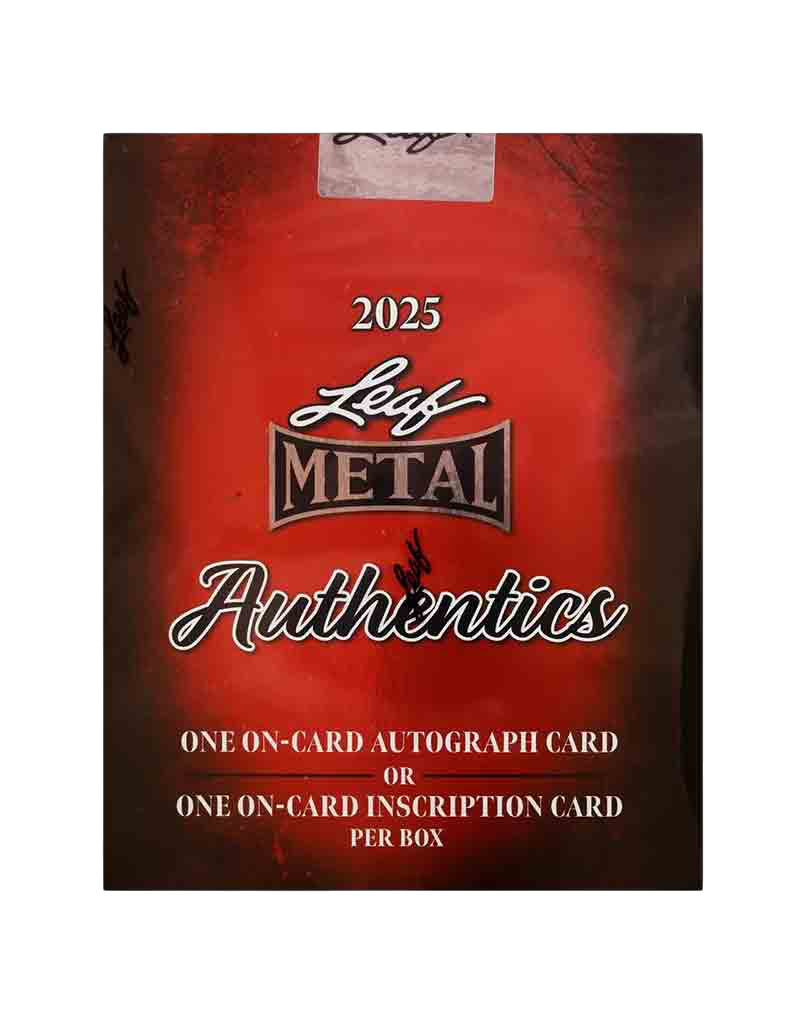 2025 Leaf Metal Authentics Box