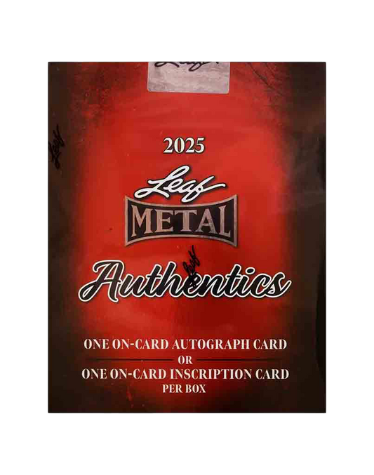 2025 Leaf Metal Authentics Box