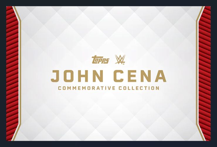 2025 Topps John Cena Commemorative Collection Box