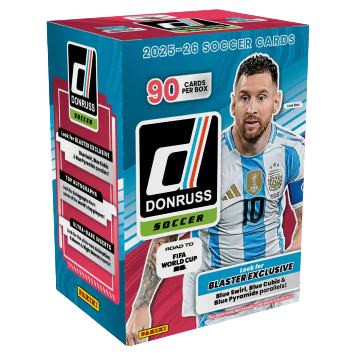 2025/26 Panini Donruss Road To FIFA World Cup 26 Soccer - Blaster Box