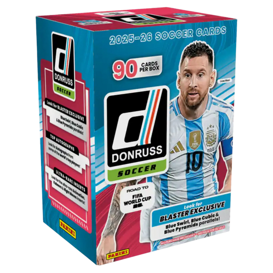 2025/26 Panini Donruss Road To FIFA World Cup 26 Soccer - Blaster Box