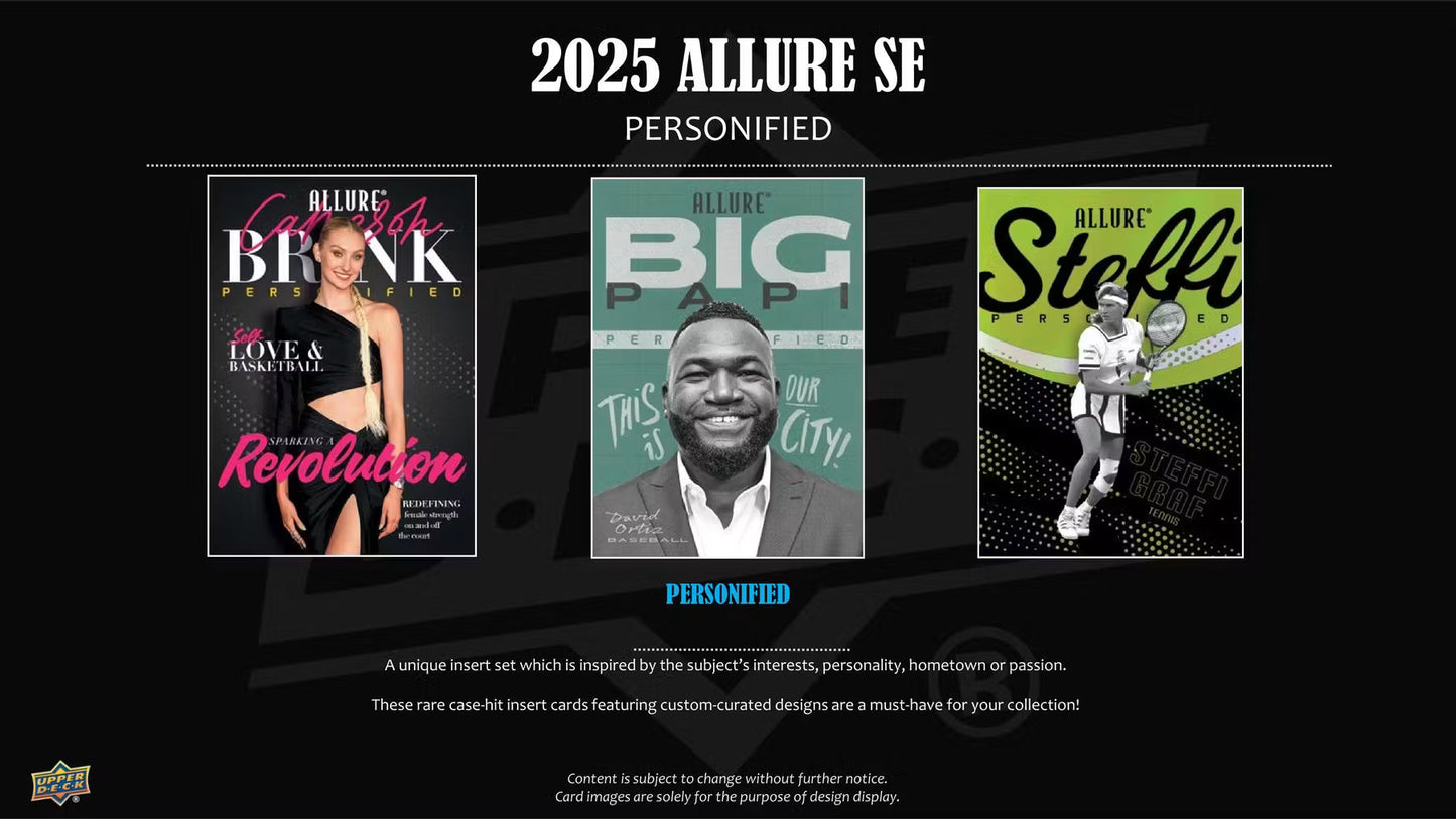 2025 Upper Deck Allure SE - Hobby Box