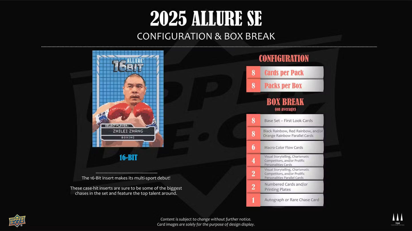 2025 Upper Deck Allure SE - Hobby Box