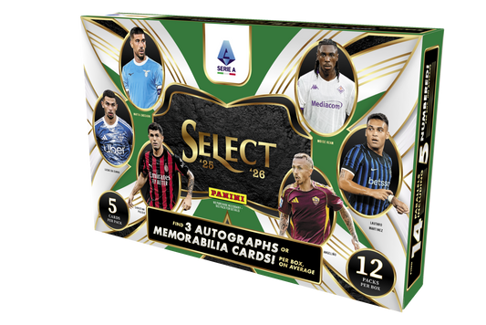 2025/26 Panini Select Serie A Soccer - Hobby Box