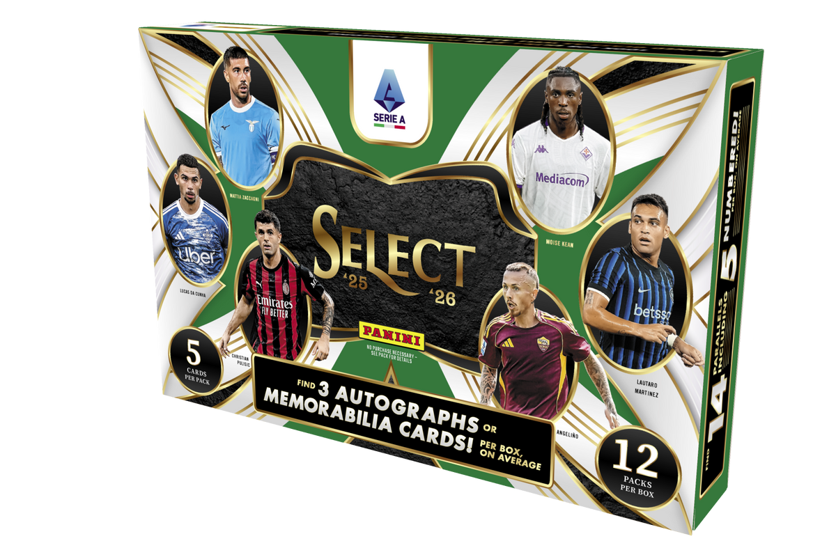 2025/26 Panini Select Serie A Soccer  - 1 BOX BREAK (RTB)