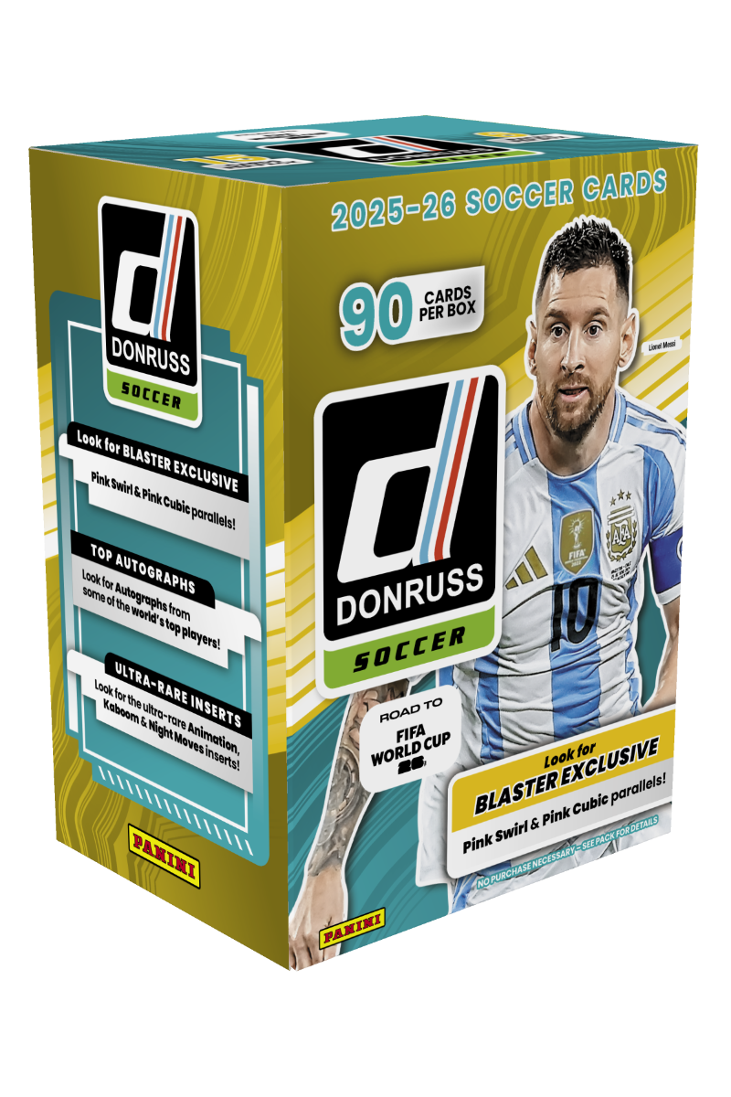 2025/26 Panini Donruss Road To FIFA World Cup 26 Soccer - Blaster Box
