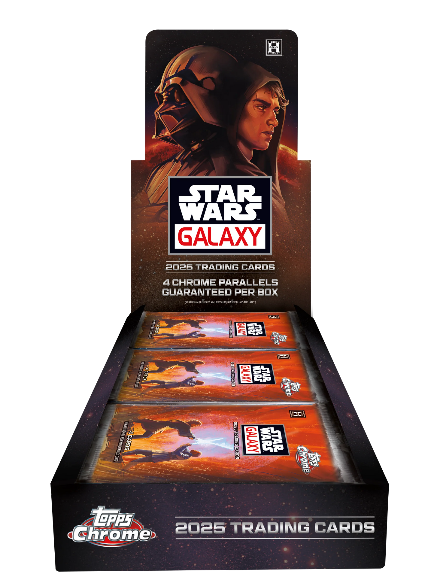 2025 Star Wars Chrome® Galaxy - EINZELPACK