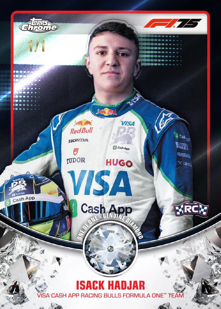 2025 Topps Chrome Formula 1 - Hobby Box