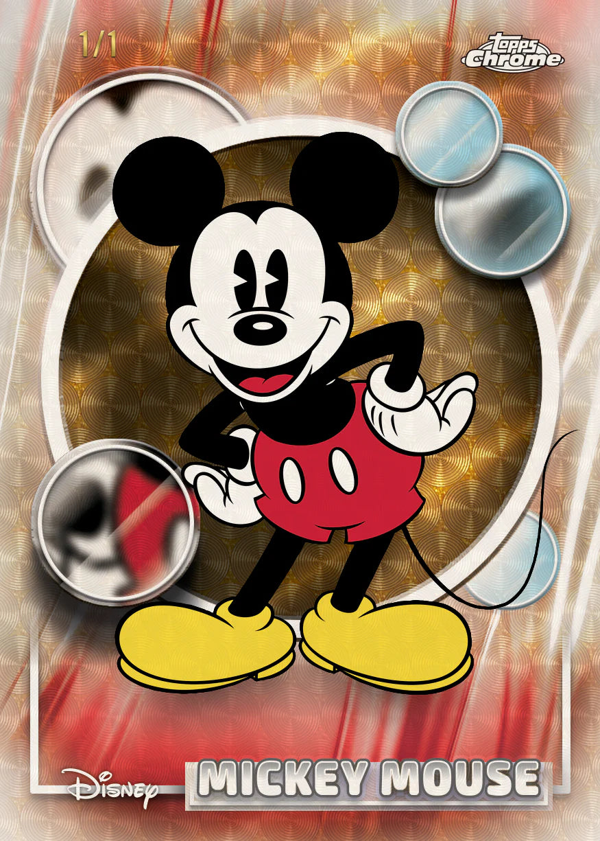 Topps Chrome Disney 2026 - EINZELPACK