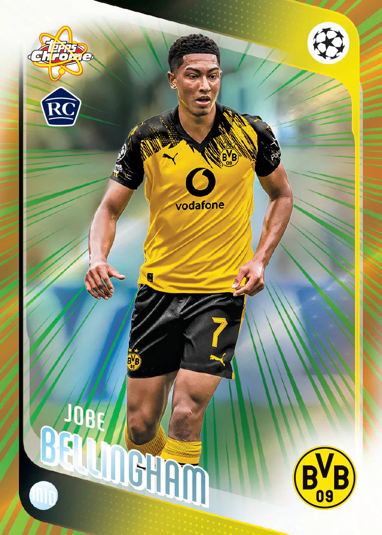 2025/26 Topps UEFA Club Competitions Chrome Soccer - Mega Box