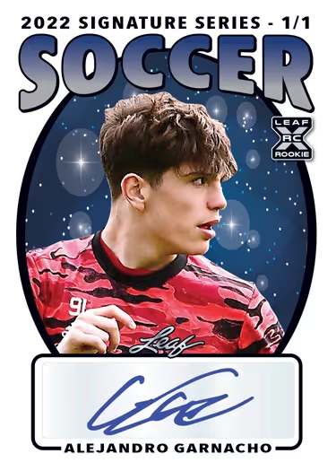 2022 Leaf 1/1 Signature Series Soccer - Hobby Box