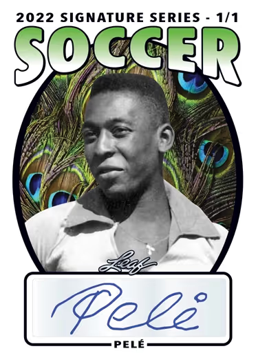 2022 Leaf 1/1 Signature Series Soccer - Hobby Box