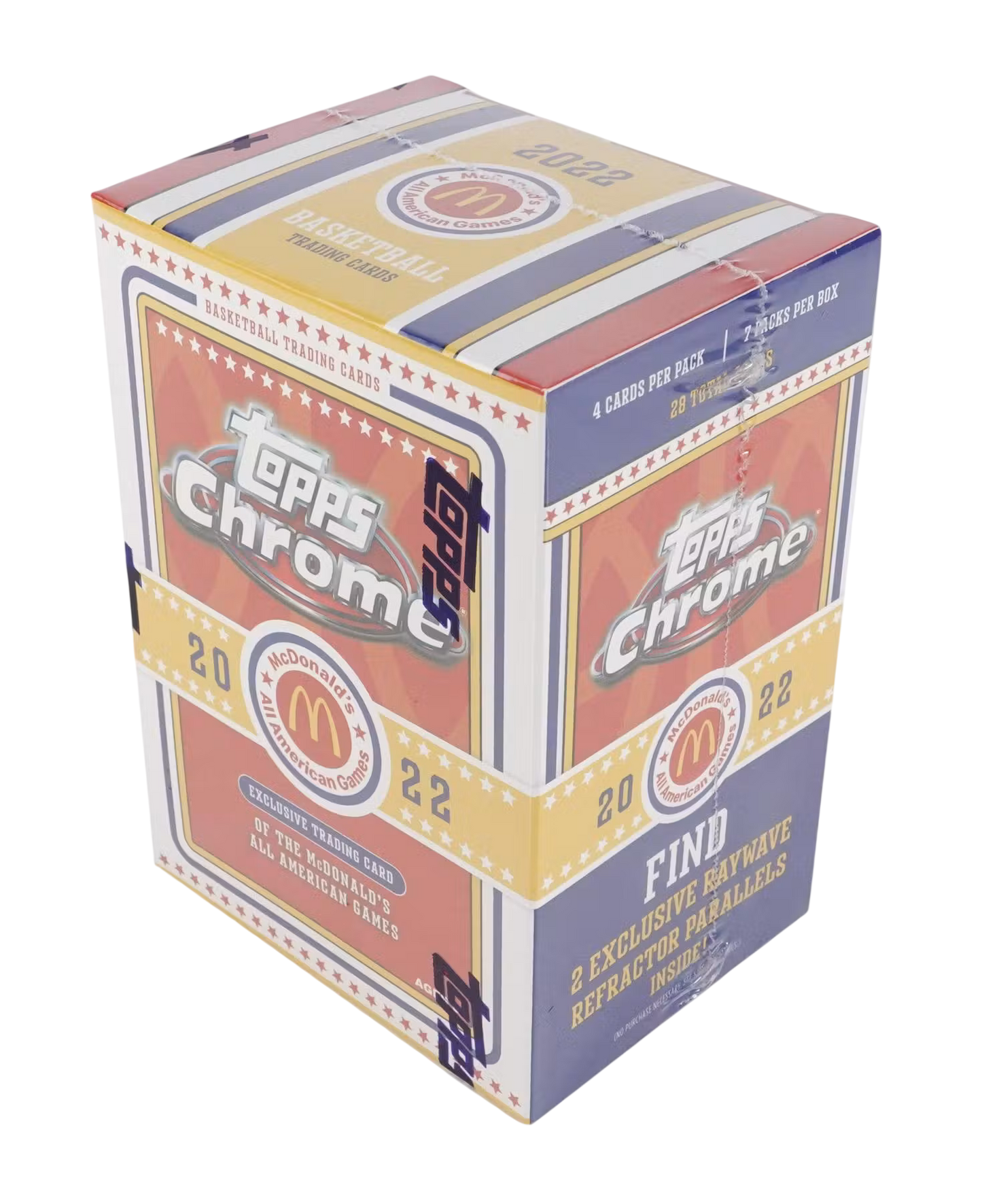 2022 Topps McDonald's All American Chrome Basketball - Blaster Box