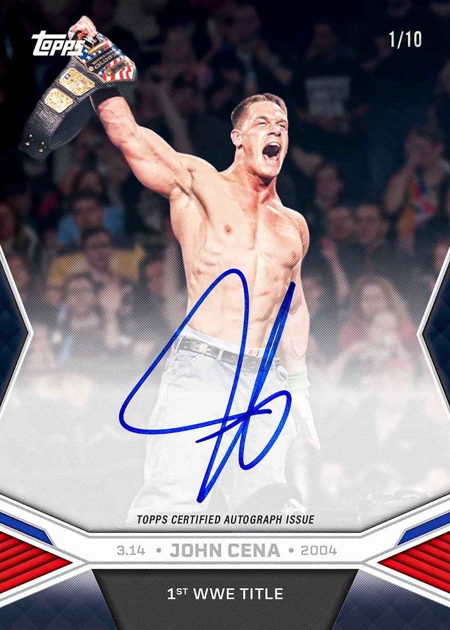 2025 Topps John Cena Commemorative Collection Box