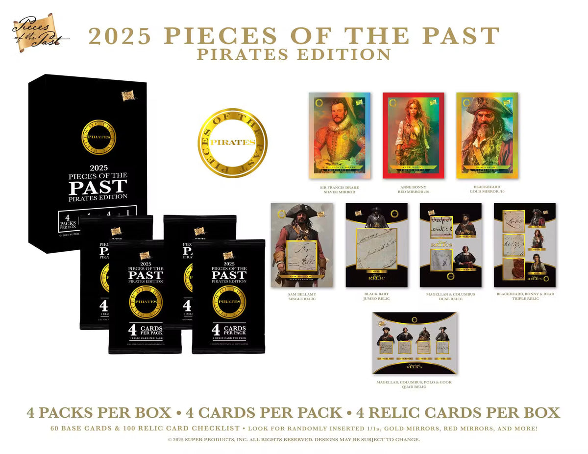 2025 Pieces of the Past Pirates Edition - Box