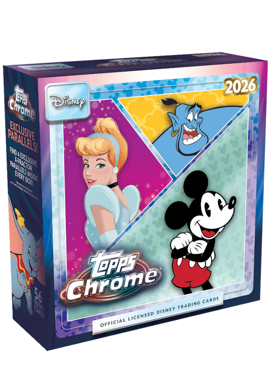 Topps Chrome Disney 2026 -  Mega Box