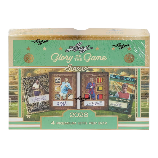 2026 Leaf Glory of the Game Soccer - 1 BOX BREAK (RCB)