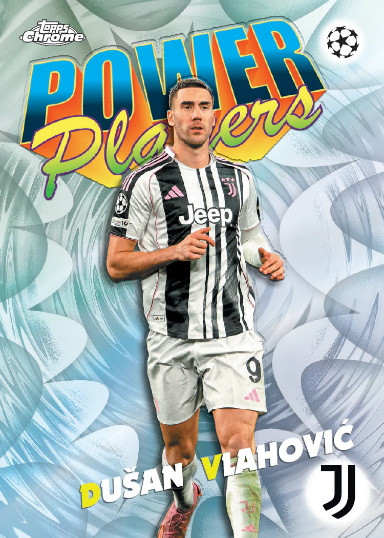 2025/26 Topps UEFA Club Competitions Chrome Soccer - Mega Box