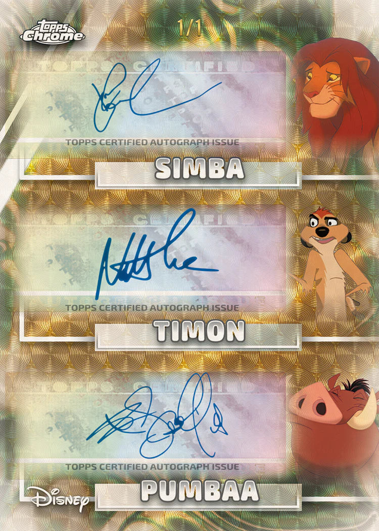 Topps Chrome Disney 2026 -  Hobby Box