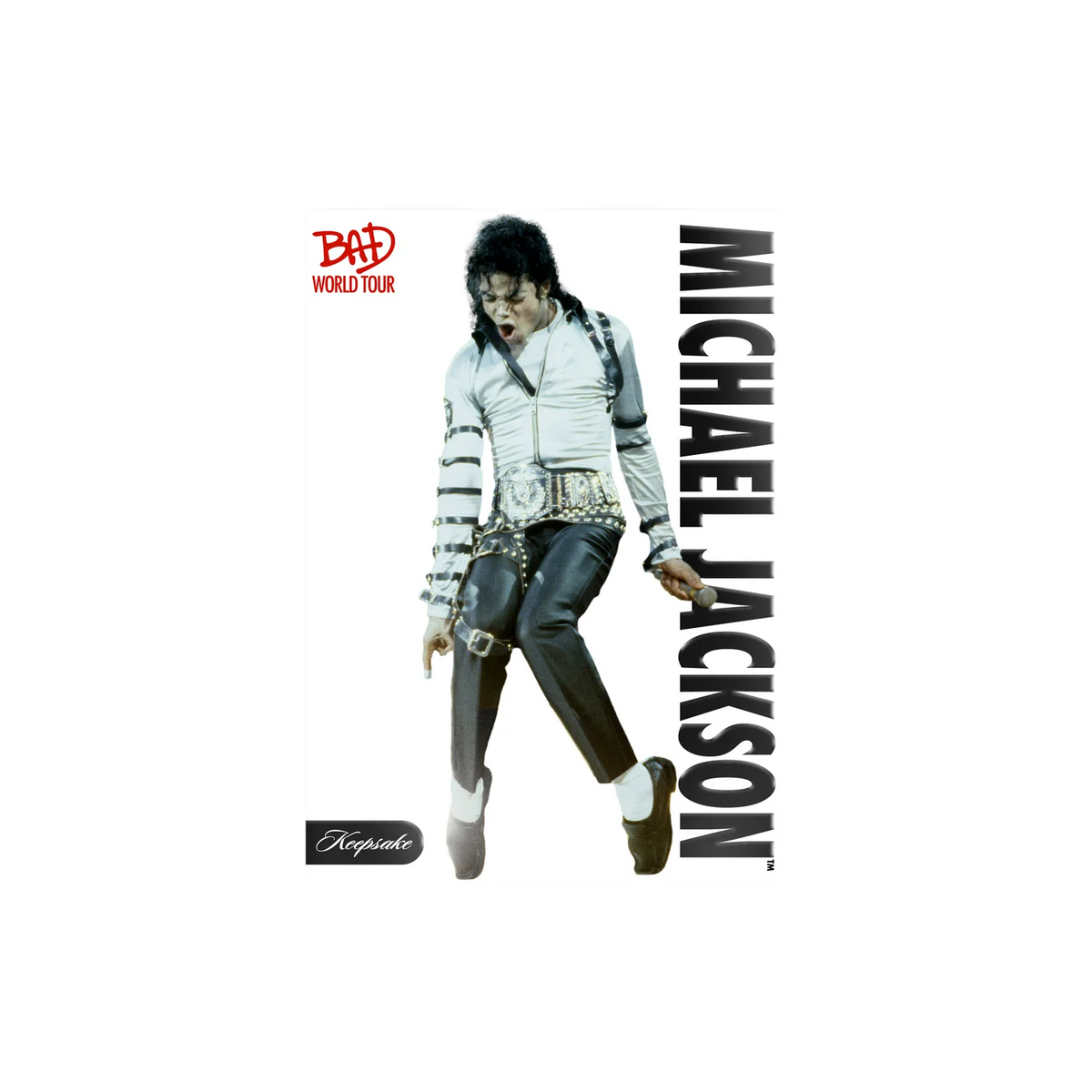 Michael Jackson BAD WORLD TOUR Keepsake Premiere Collection - Hobby Box