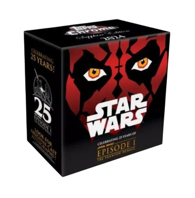 2024 Topps Star Wars The Phantom Menace Chrome Sapphire Edition Box - Hobby Box