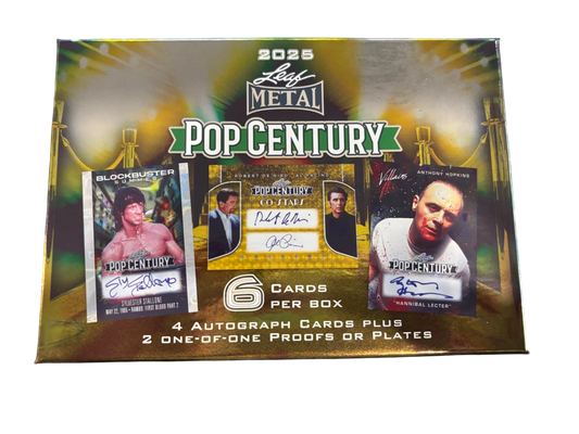 2025 Leaf Metal Pop Century - Hobby Box