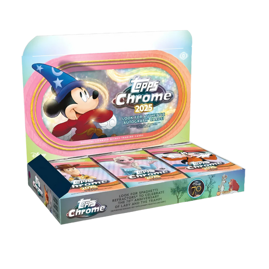 Topps Chrome Disney 2025 -  Hobby Box