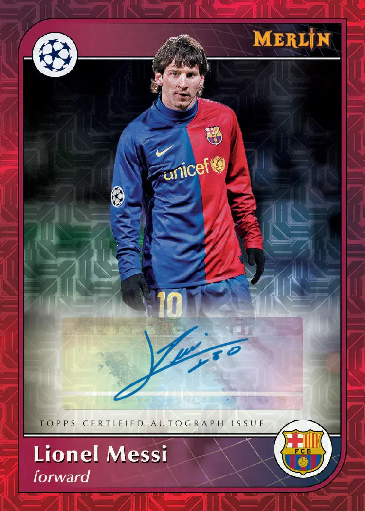 2024-25 Topps Merlin UEFA Club Competitions - Hobby Box