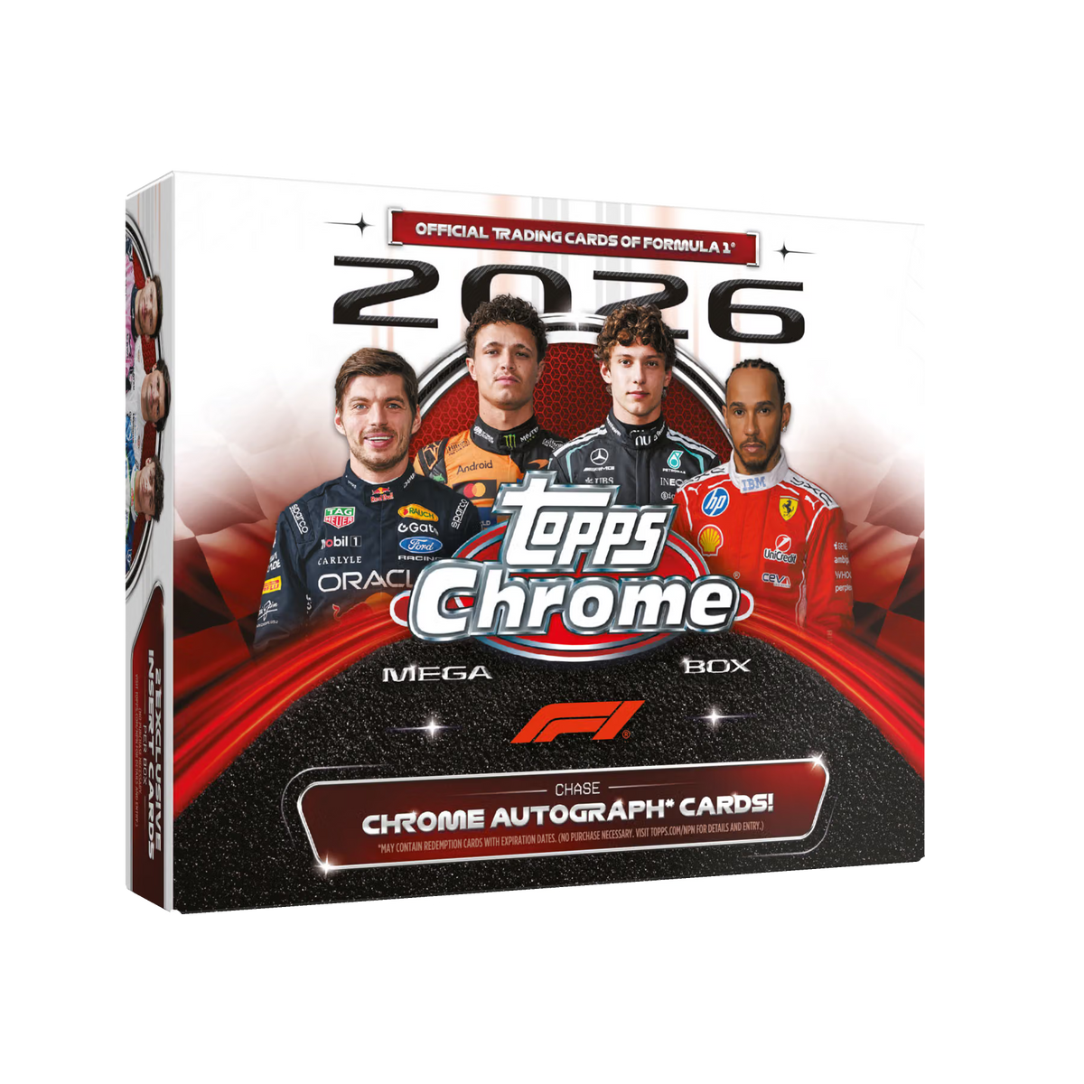 2026 Topps Chrome Formula 1 - Mega Box