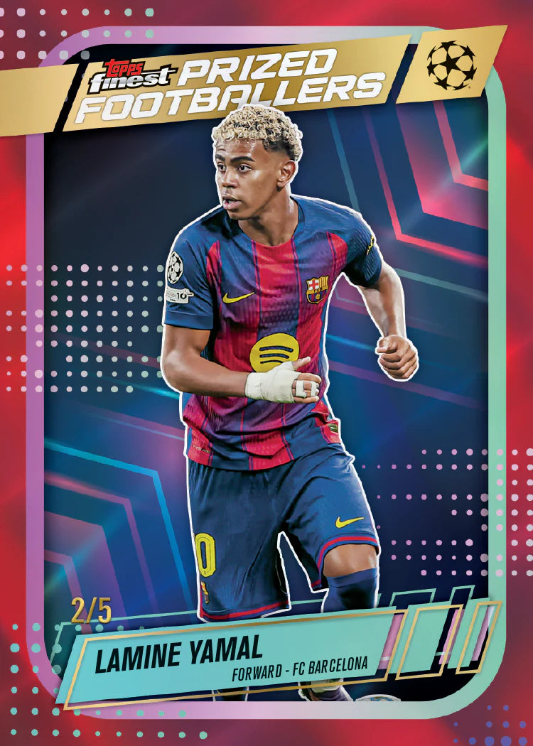 Topps Finest UEFA Club Competitions 2025/26  - 2 BOX BREAK (RTB)
