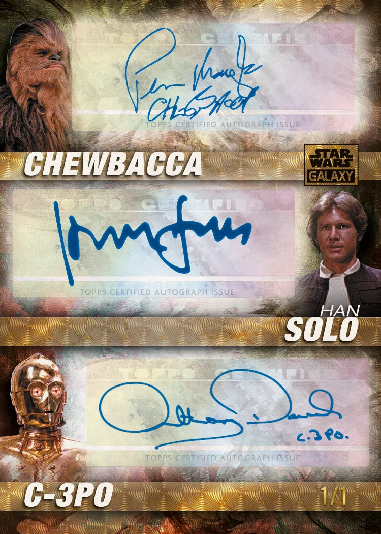 2026 Topps Star Wars Chrome® Galaxy - Hobby Box