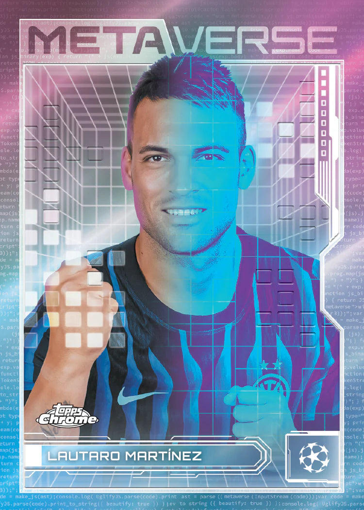 2025/26 Topps UEFA Club Competitions Chrome Soccer - Mega Box