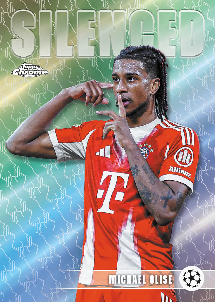 2025/26 Topps UEFA Club Competitions Chrome Soccer - Mega Box