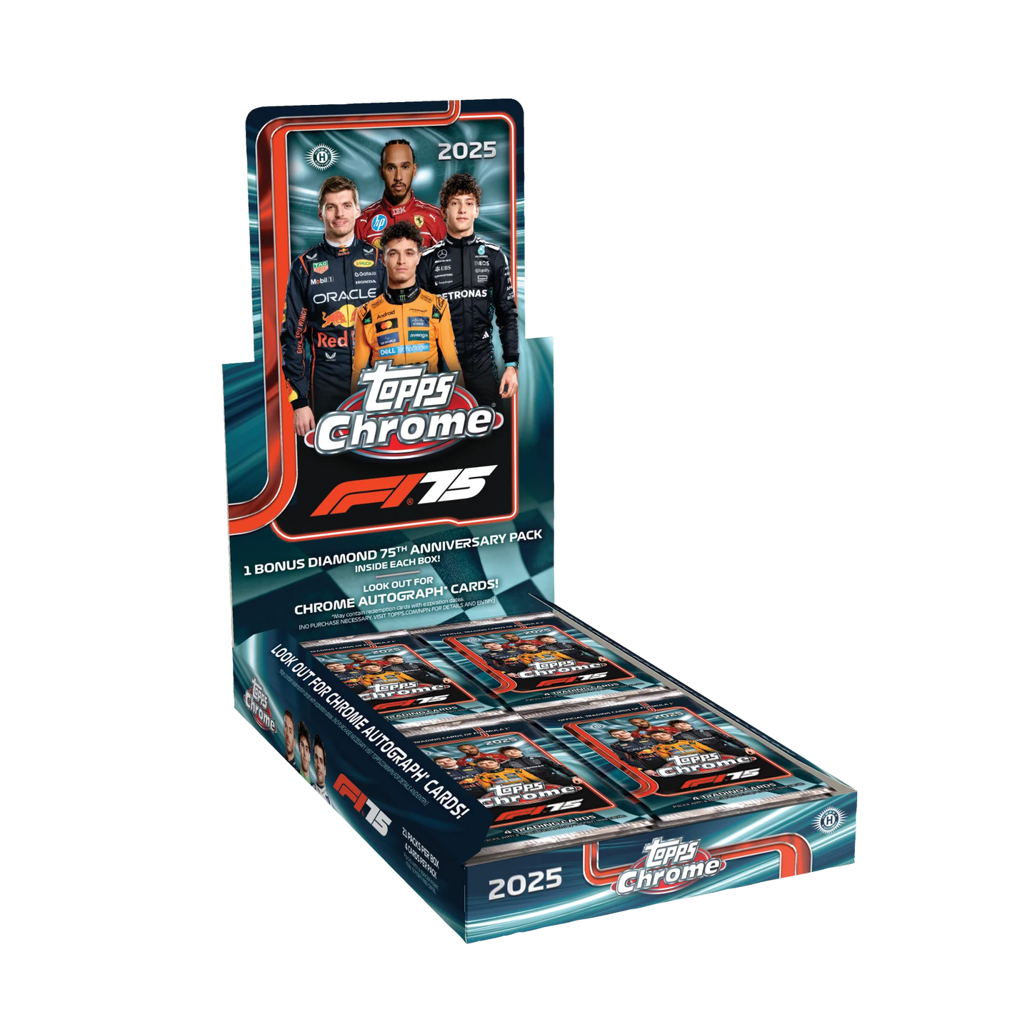 2025 Topps Chrome Formula 1 - Hobby Box