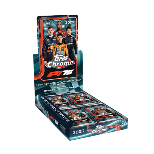 2025 Topps Chrome Formula 1 -BREAK RTB (4 BOXEN)