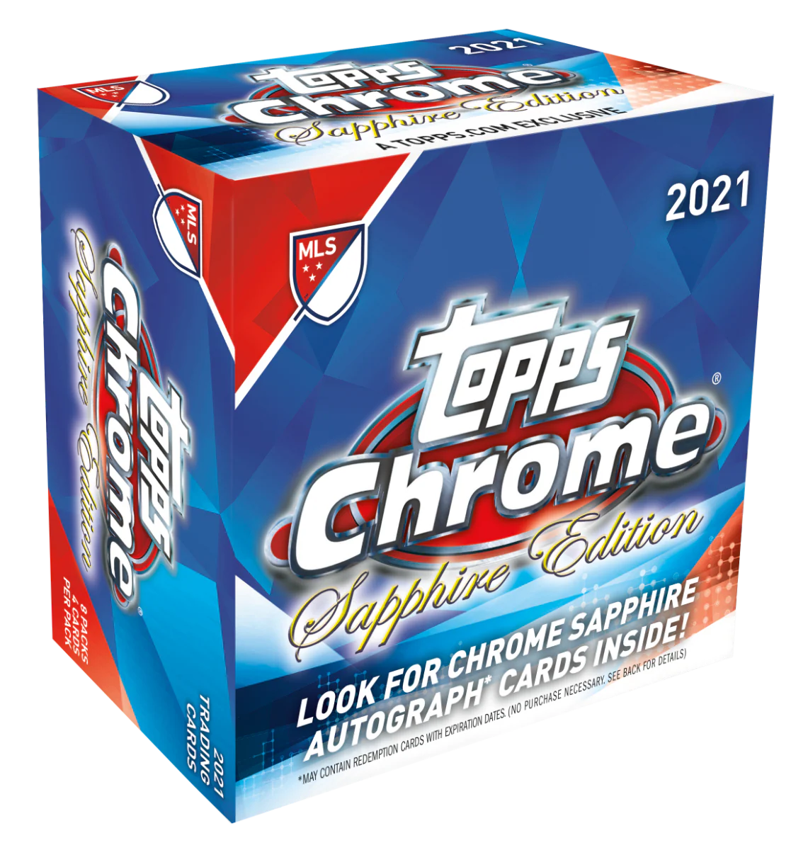 2021 Topps MLS Chrome Sapphire Edition - Hobby Box