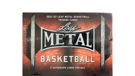 2021/22 Leaf Metal Basketball - Hobby Box