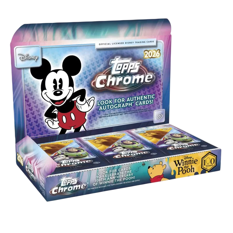 Topps Chrome Disney 2026 -  Hobby Box