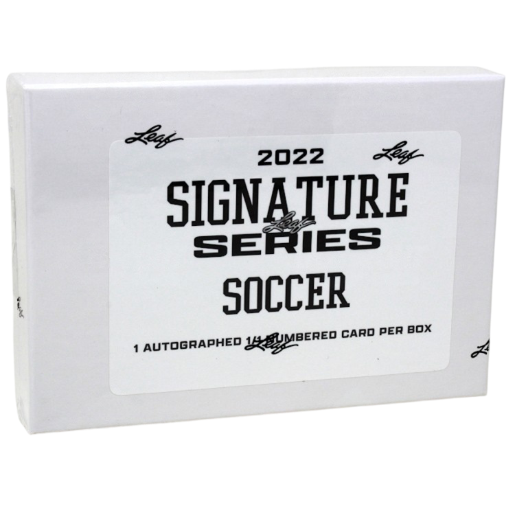 2022 Leaf 1/1 Signature Series Soccer - Hobby Box